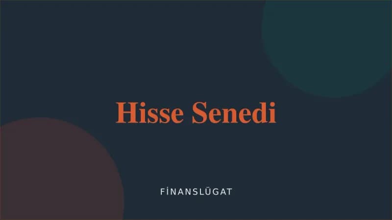Hisse Senedi — Finanslügat kapak görseli