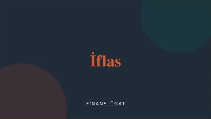 İflas — Finanslügat kapak görseli