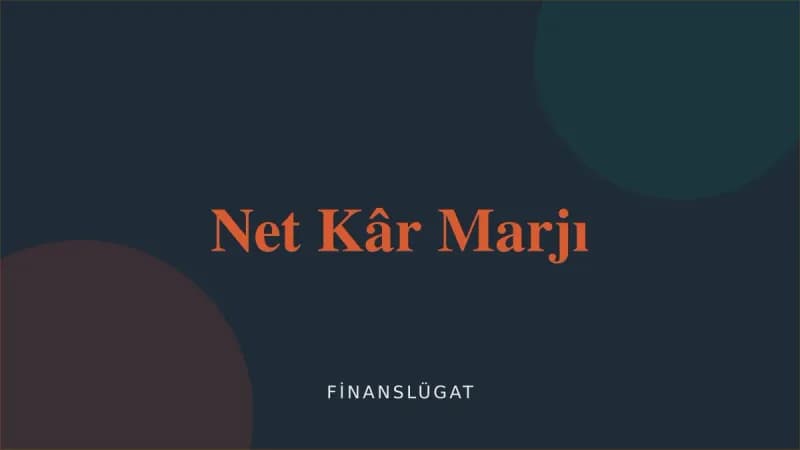 Net Kâr Marjı — Finanslügat kapak görseli
