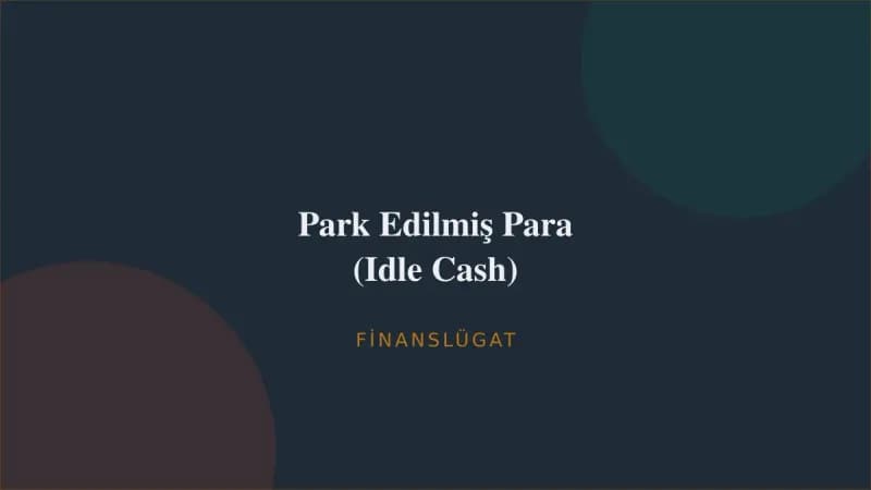Park Edilmiş Para (Idle Cash) — Finanslügat kapak görseli