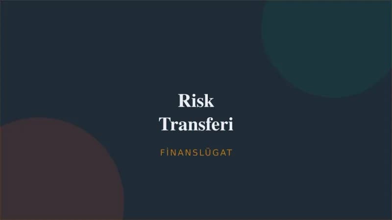 Risk Transferi — Finanslügat kapak görseli