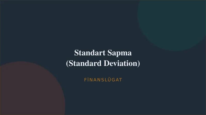 Standart Sapma (Standard Deviation) — Finanslügat kapak görseli