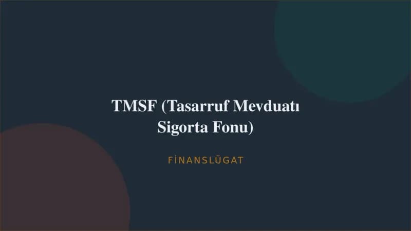 TMSF (Tasarruf Mevduatı Sigorta Fonu) — Finanslügat kapak görseli