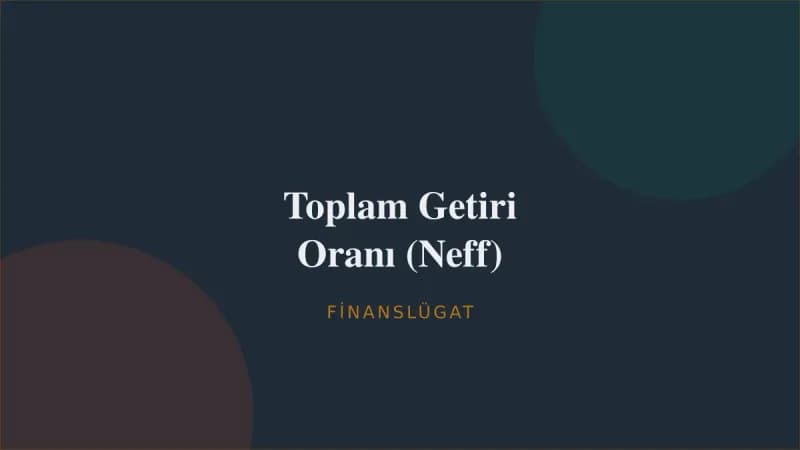 Toplam Getiri Oranı (Neff) — Finanslügat kapak görseli
