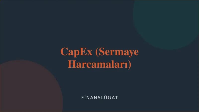 CapEx (Sermaye Harcamaları) kapak görseli