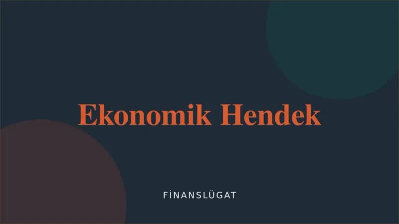 Ekonomik Hendek kapak görseli