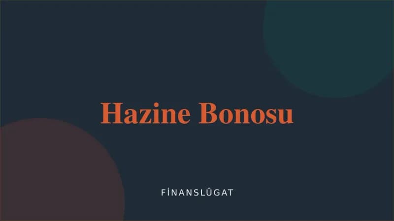 Hazine Bonosu — Finanslügat kapak görseli