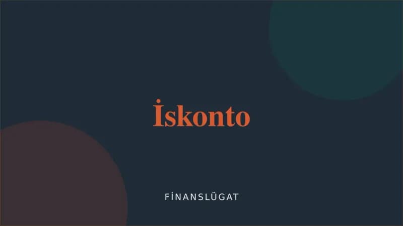 İskonto — Finanslügat kapak görseli