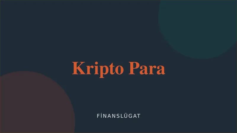 Kripto Para — Finanslügat kapak görseli