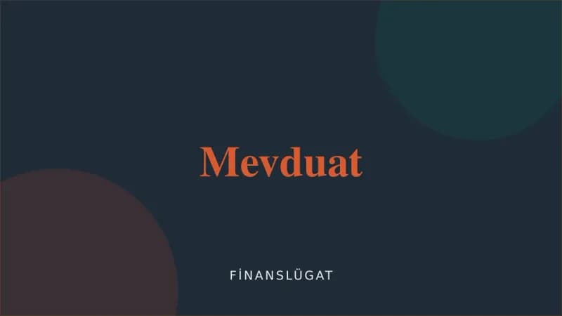 Mevduat — Finanslügat kapak görseli