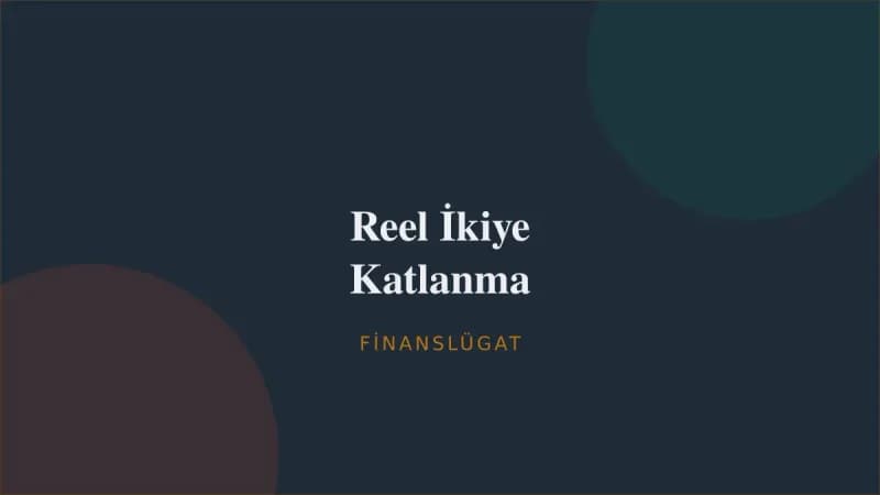 Reel İkiye Katlanma — Finanslügat kapak görseli