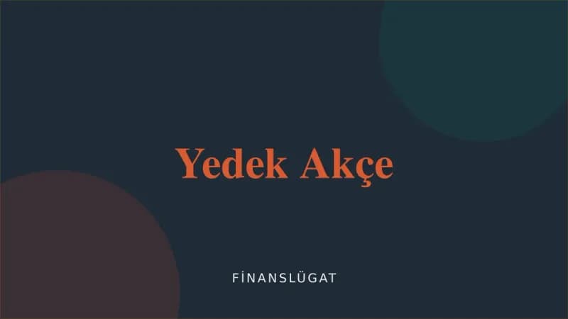 Yedek Akçe kapak görseli